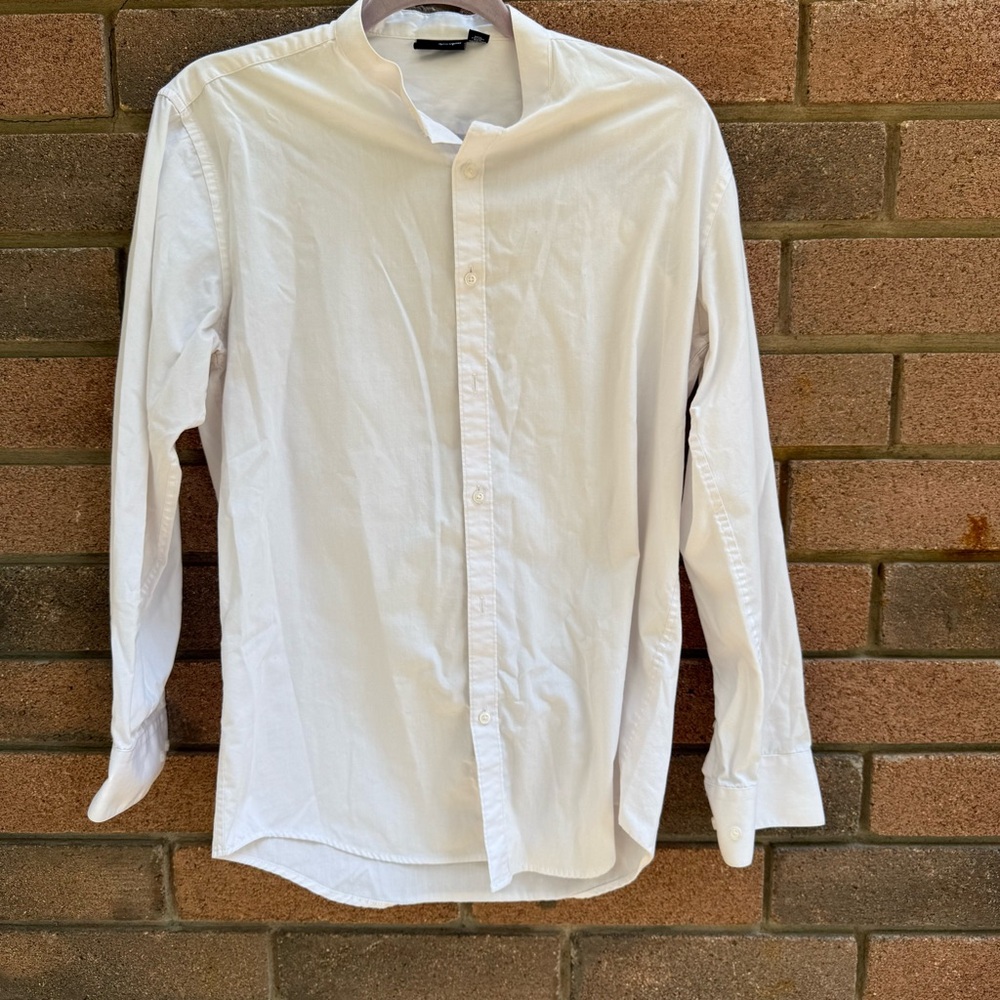 White Men's Button Down Shirt Size M 15 32/33